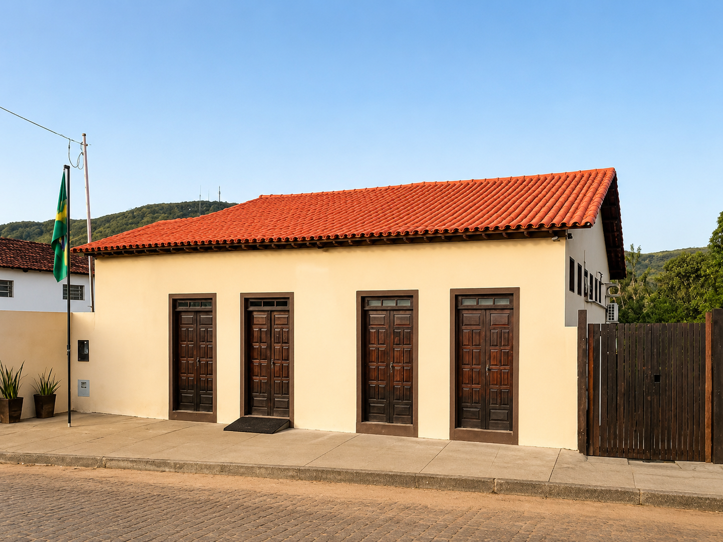 Fachada do Cartório Natividade em Natividade - TO